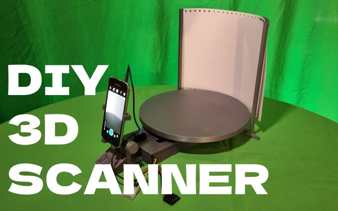 Thumbnail of the DIY 3D Scanner video