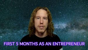scriiv first months start-up